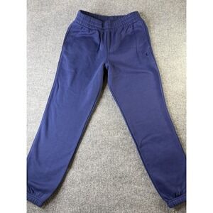 Champion Mens Fleece Jogger Sweatpants Navy Blue Size M Athletic Lounge